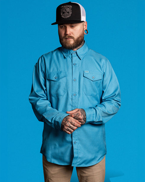 WEEZER BLUE ALBUM FLANNEL - MENS